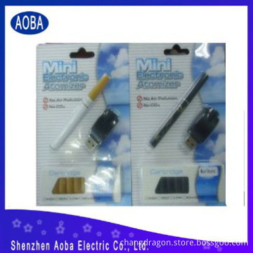 mini disposable v9 electronic cigarette with Green pack box